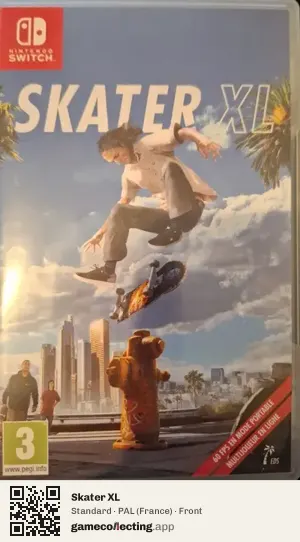 Skater XL Nintendo Switch, France box front