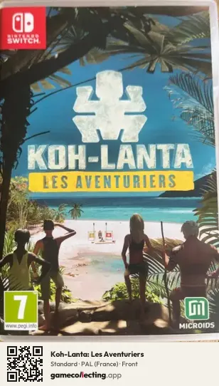 Koh-Lanta: Les Aventuriers Nintendo Switch, France box front