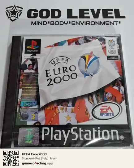 UEFA Euro 2000 PlayStation, Italy box front