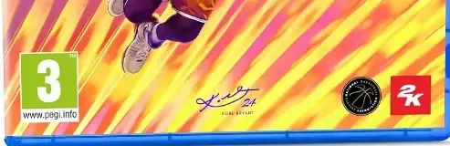 NBA 2K24, the PEGI square on its front
