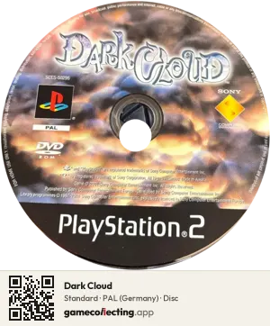 Dark Cloud PlayStation 2, PAL disc