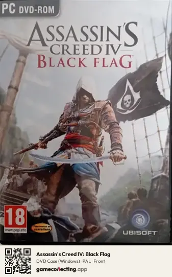 Assassin's Creed IV: Black Flag Computer, PAL box front