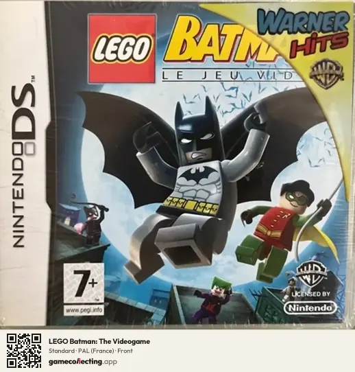 LEGO Batman: The Videogame Nintendo DS, France box front