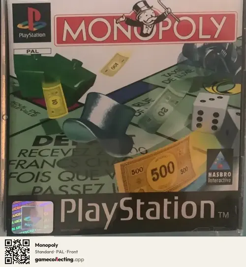 Monopoly PlayStation, PAL box front