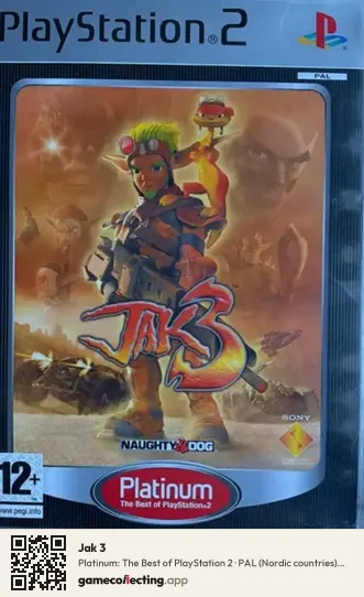 Jak 3 PlayStation 2, Nordic countries box front