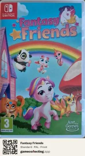 Fantasy Friends Nintendo Switch, PAL box front