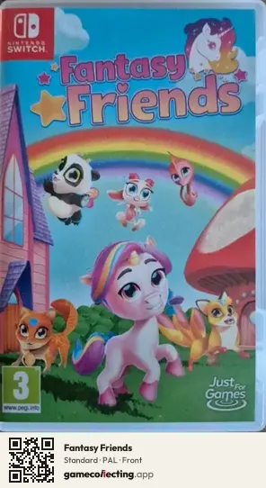 Fantasy Friends Nintendo Switch, PAL box front