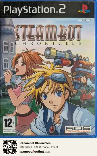 Steambot Chronicles PlayStation 2, France box front