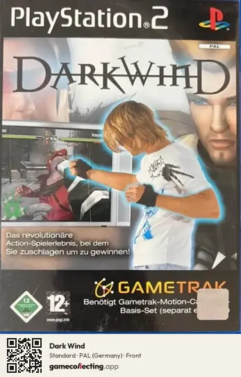 Dark Wind PlayStation 2, Germany box front