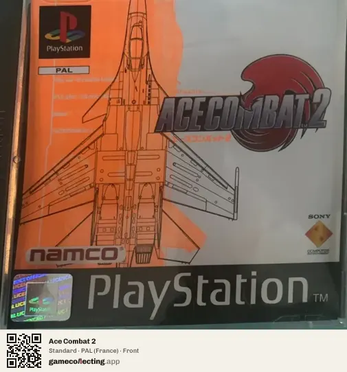Ace Combat 2 PlayStation, France box front