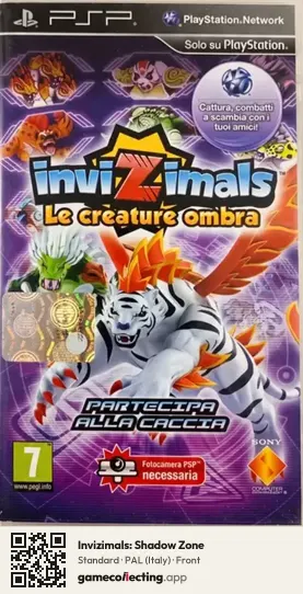 Invizimals: Shadow Zone PlayStation Portable, Italy box front