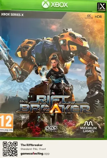 The Riftbreaker Xbox Series X, PAL box front