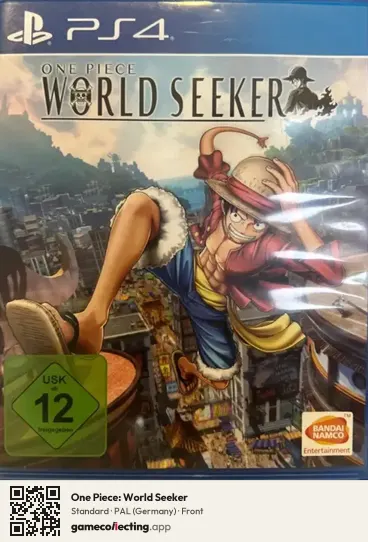 One Piece: World Seeker PlayStation 4, Germany box front