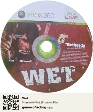 Wet Xbox 360, PAL disc