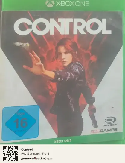 Control Xbox One, Germany box front