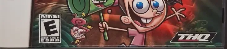 Nicktoons: Battle for Volcano Island, the ESRB box on its front