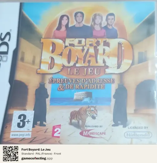 Fort Boyard: Le Jeu Nintendo DS, France box front