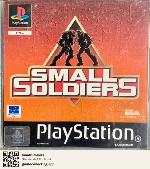 Small Soldiers PlayStation, PAL box front