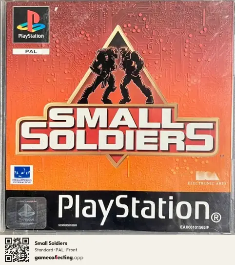 Small Soldiers PlayStation, PAL box front