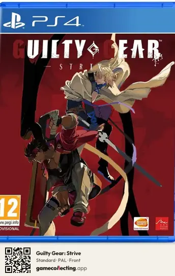 Guilty Gear: Strive PlayStation 4, PAL box front