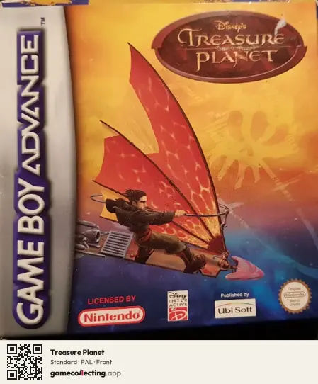 Treasure Planet Game Boy Advance, PAL box front