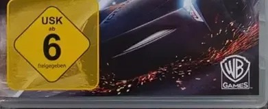 Cars 3: Driven to Win, the USK square on its front