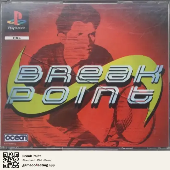 Break Point PlayStation, PAL box front