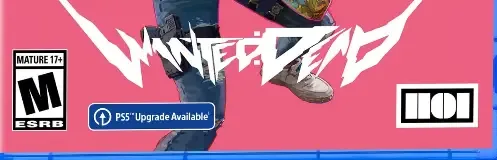 Wanted: Dead, the ESRB box on its front