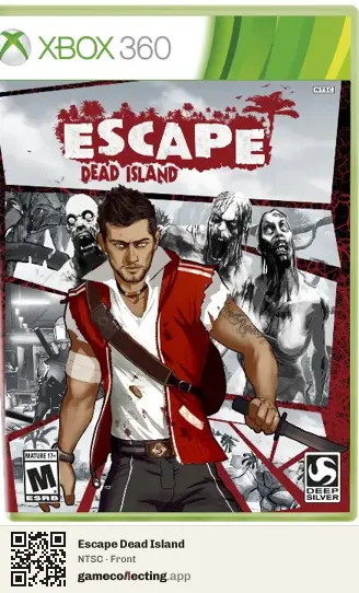 Escape Dead Island Xbox 360, NTSC box front