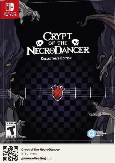 Crypt of the NecroDancer Nintendo Switch, NTSC box front