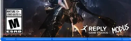 Soulstice, the ESRB box on its front