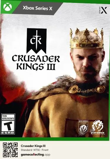Crusader Kings III Xbox Series X, NTSC box front