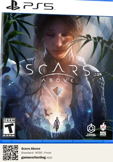 Scars Above PlayStation 5, NTSC box front