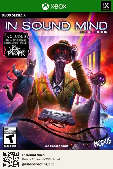 In Sound Mind Xbox Series X, NTSC box front