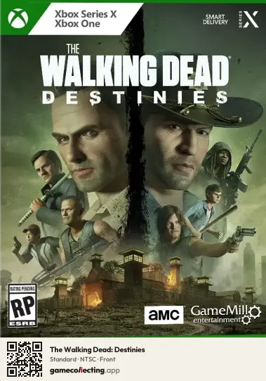 The Walking Dead: Destinies Xbox Series X, NTSC box front