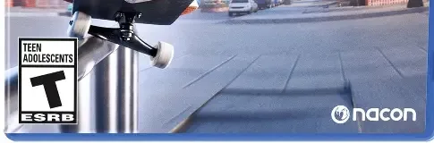 Session: Skate Sim, the ESRB box on its front