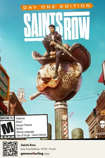 Saints Row Xbox Series X, NTSC box front