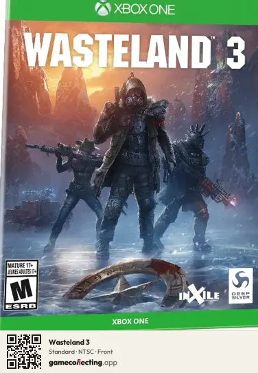 Wasteland 3 Xbox One, NTSC box front