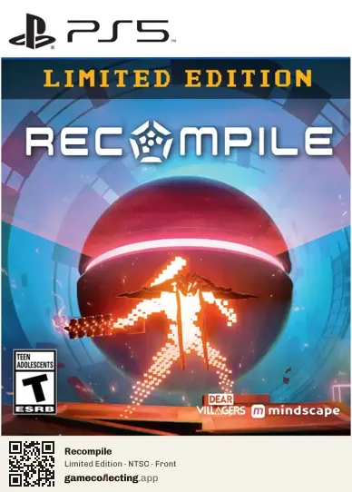 Recompile PlayStation 5, NTSC box front
