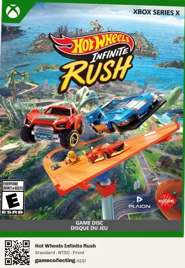 Hot Wheels Infinite Rush Xbox Series X, NTSC box front