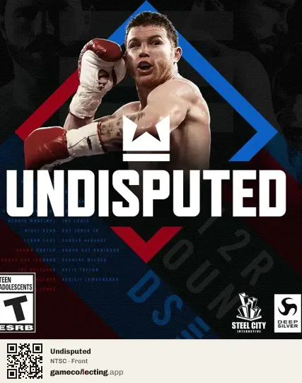 Undisputed Xbox Series X, NTSC box front