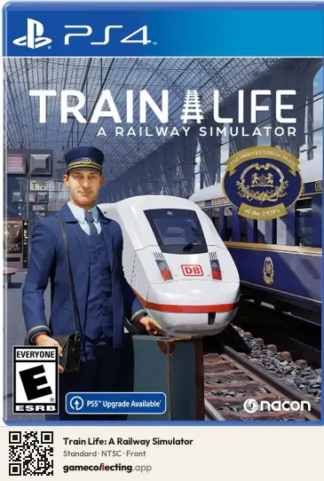 Train Life: A Railway Simulator PlayStation 4, NTSC box front