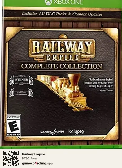 Railway Empire Xbox One, NTSC box front