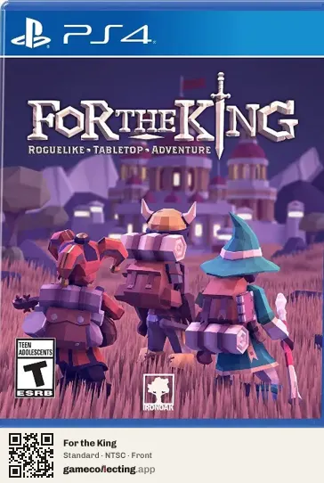For the King PlayStation 4, NTSC box front