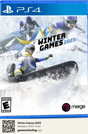 Winter Games 2023 PlayStation 4, NTSC box front