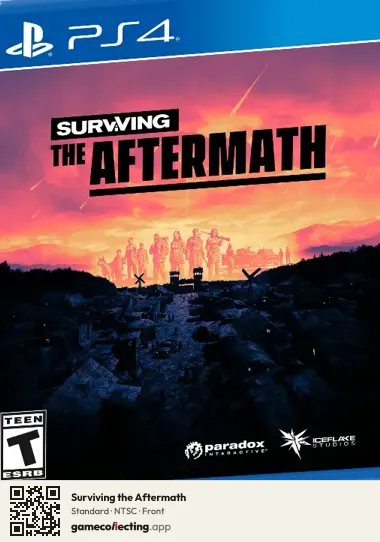 Surviving the Aftermath PlayStation 4, NTSC box front