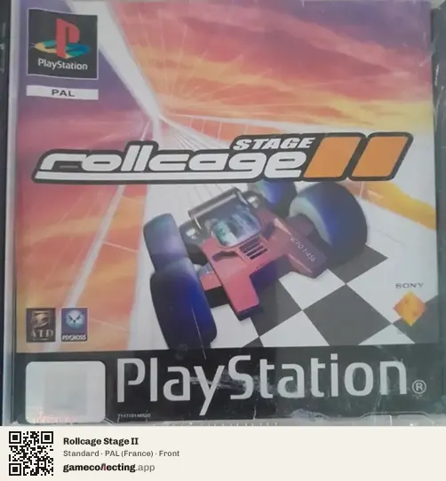 Rollcage Stage II PlayStation, France box front