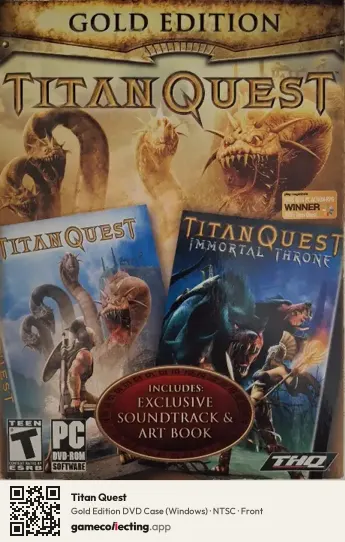 Titan Quest Computer, NTSC box front