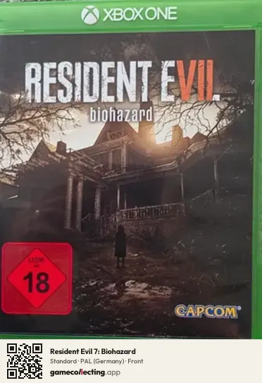 Resident Evil 7: Biohazard Xbox One, Germany box front