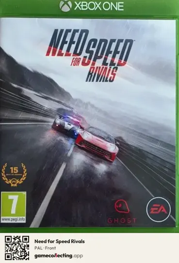 Need for Speed Rivals Xbox One, PAL box front